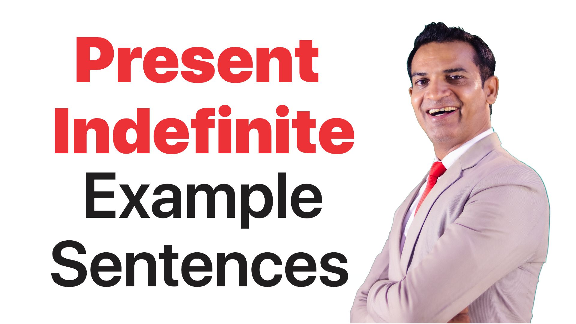 Master Present indefinite tense with examples sentences